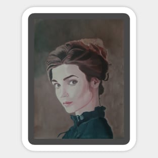 Model portrait Sticker